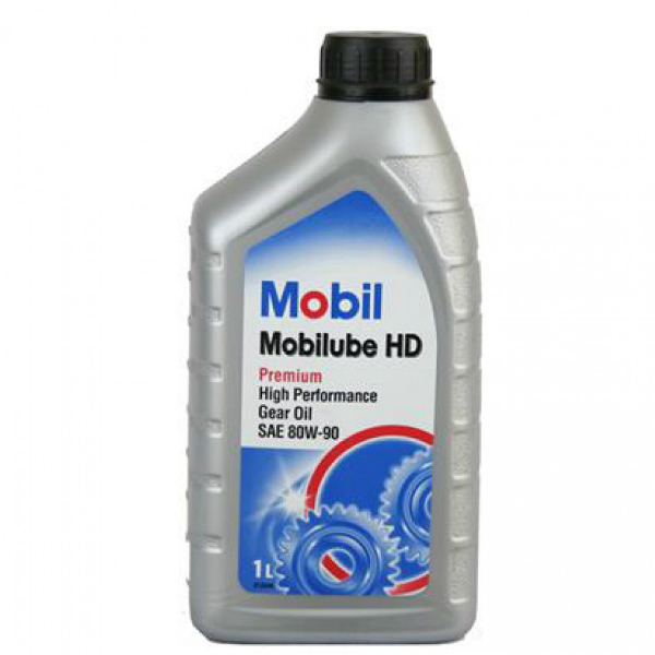 Трансмиссионное масло Mobil Mobilube HD GL5 80w90 (1л)
